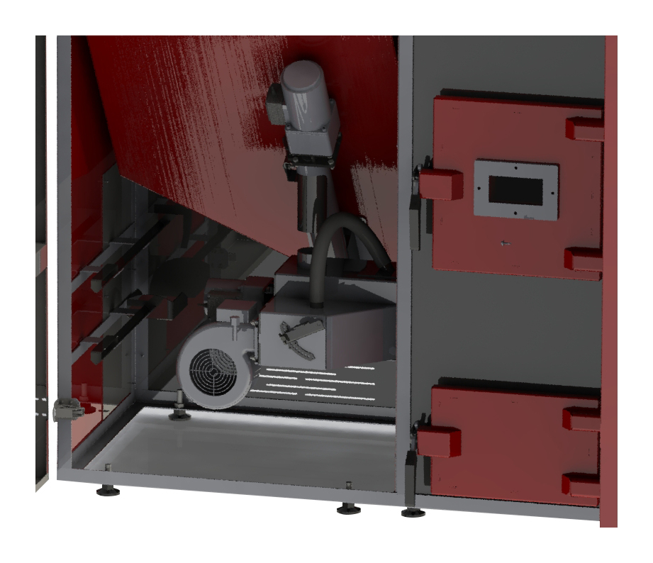 Самый большой в сегменте данных котлов топливный бункер