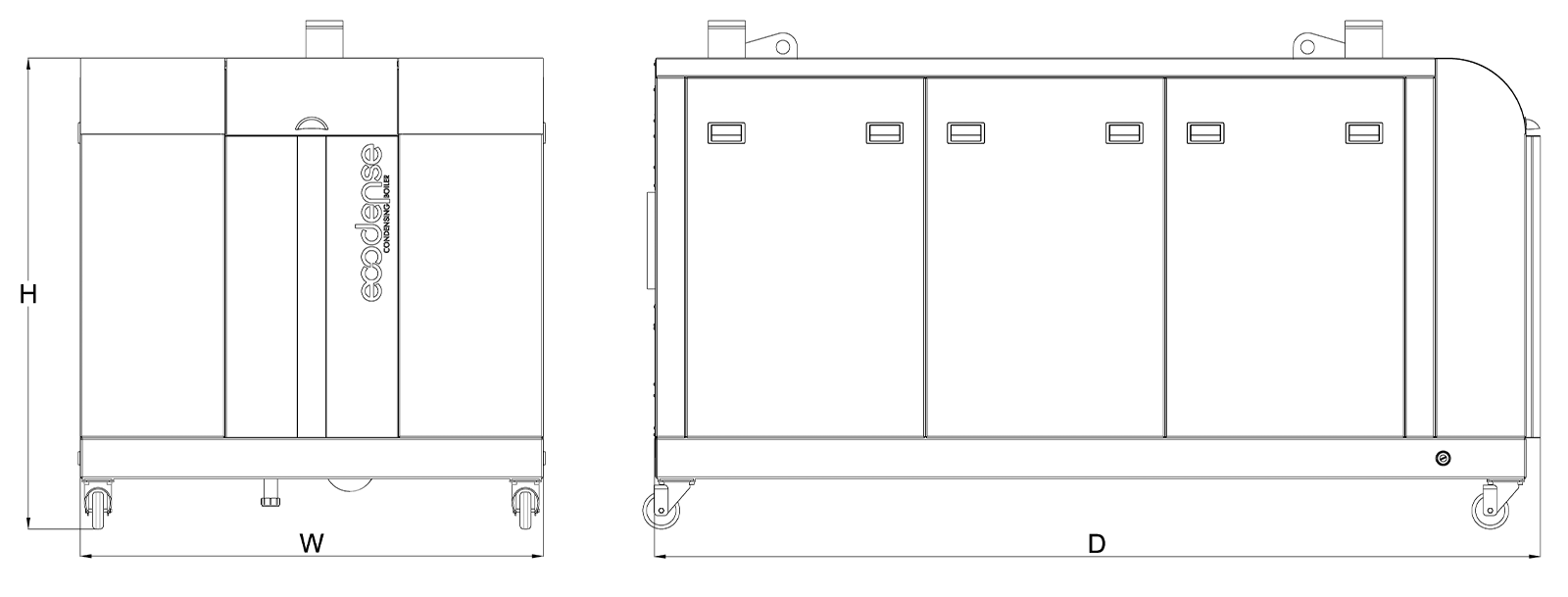Серия FT-S Размеры