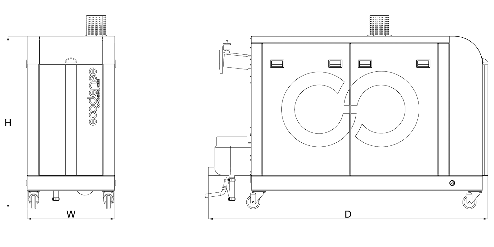 Серия FTC-MG Размеры