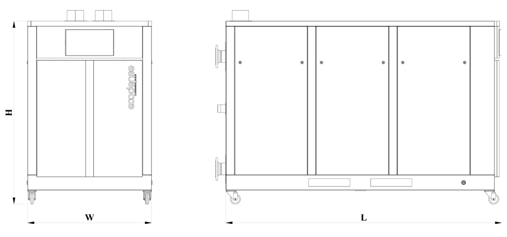 Клеточная Серия Ecodense Размеры