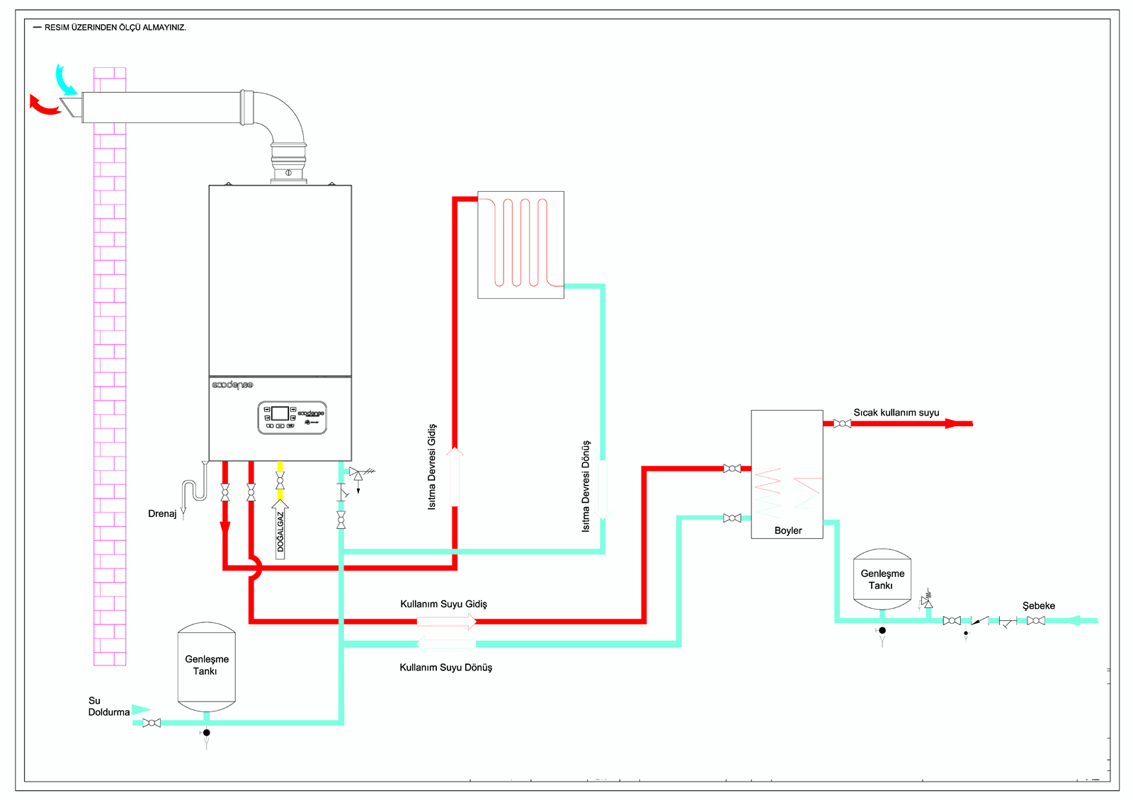 ECODENSE WT-S ONE 55-65 [BS] DEVRE ŞEMASI